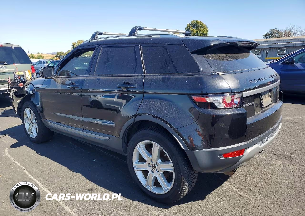2012 Land Rover Range Rover Evoque Pure Plus VIN:SALVP2BG5CH675333 - 2