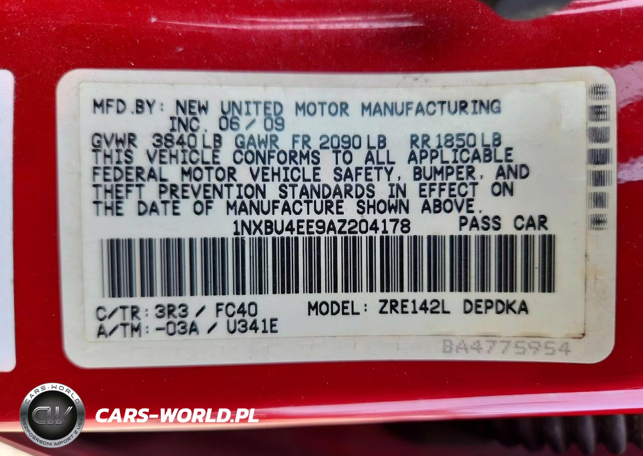 2010 Toyota Corolla Le VIN:1NXBU4EE9AZ204178 - 12