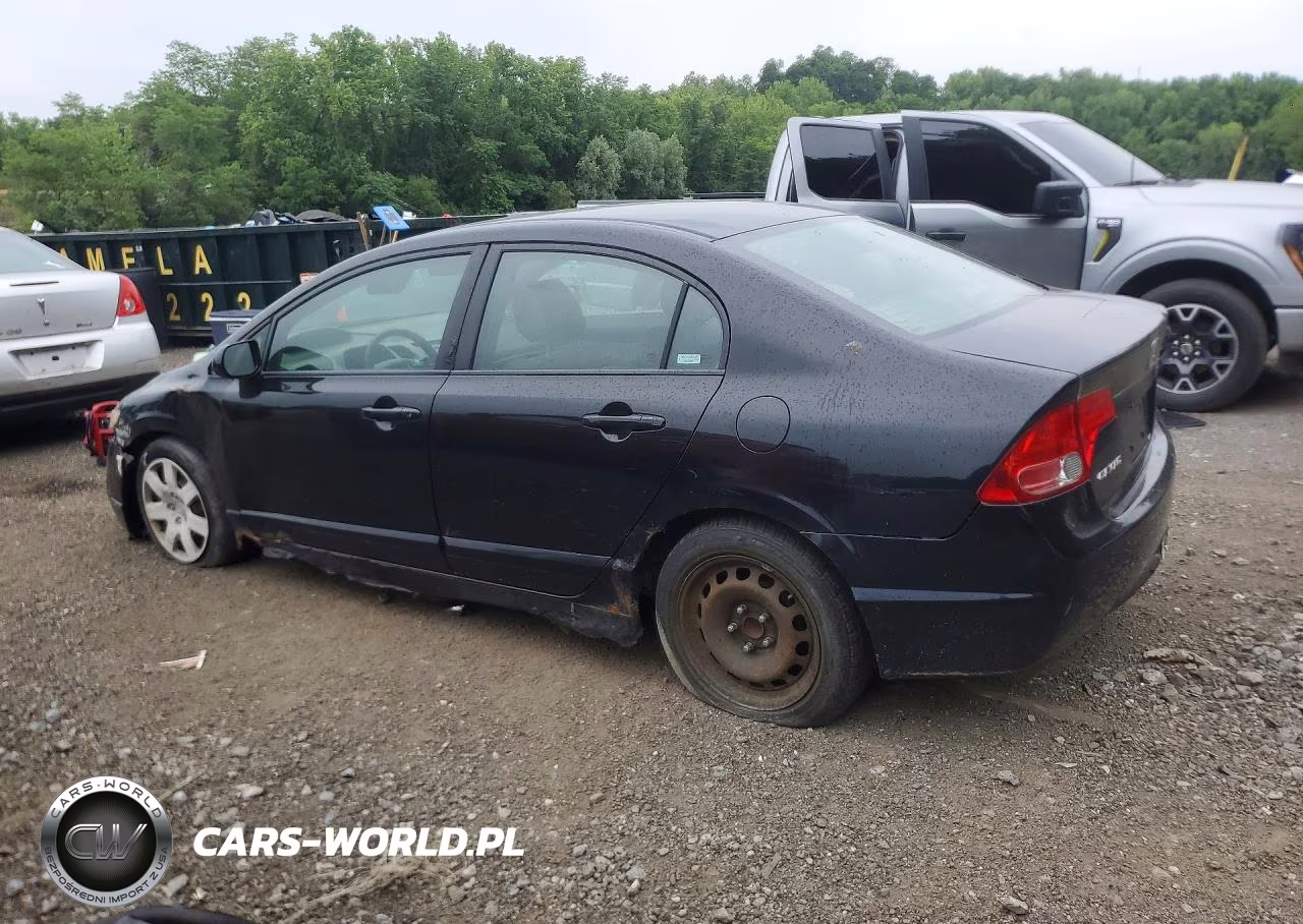 2008 Honda Civic Lx VIN:2HGFA16538H356175 - 2