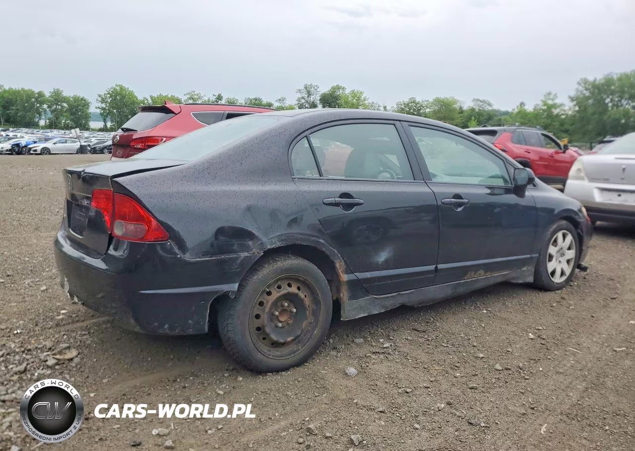 2008 Honda Civic Lx VIN:2HGFA16538H356175 - 3