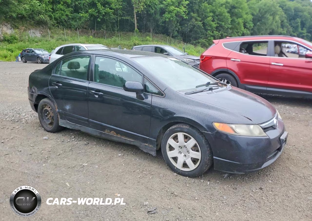 2008 Honda Civic Lx VIN:2HGFA16538H356175 - 4