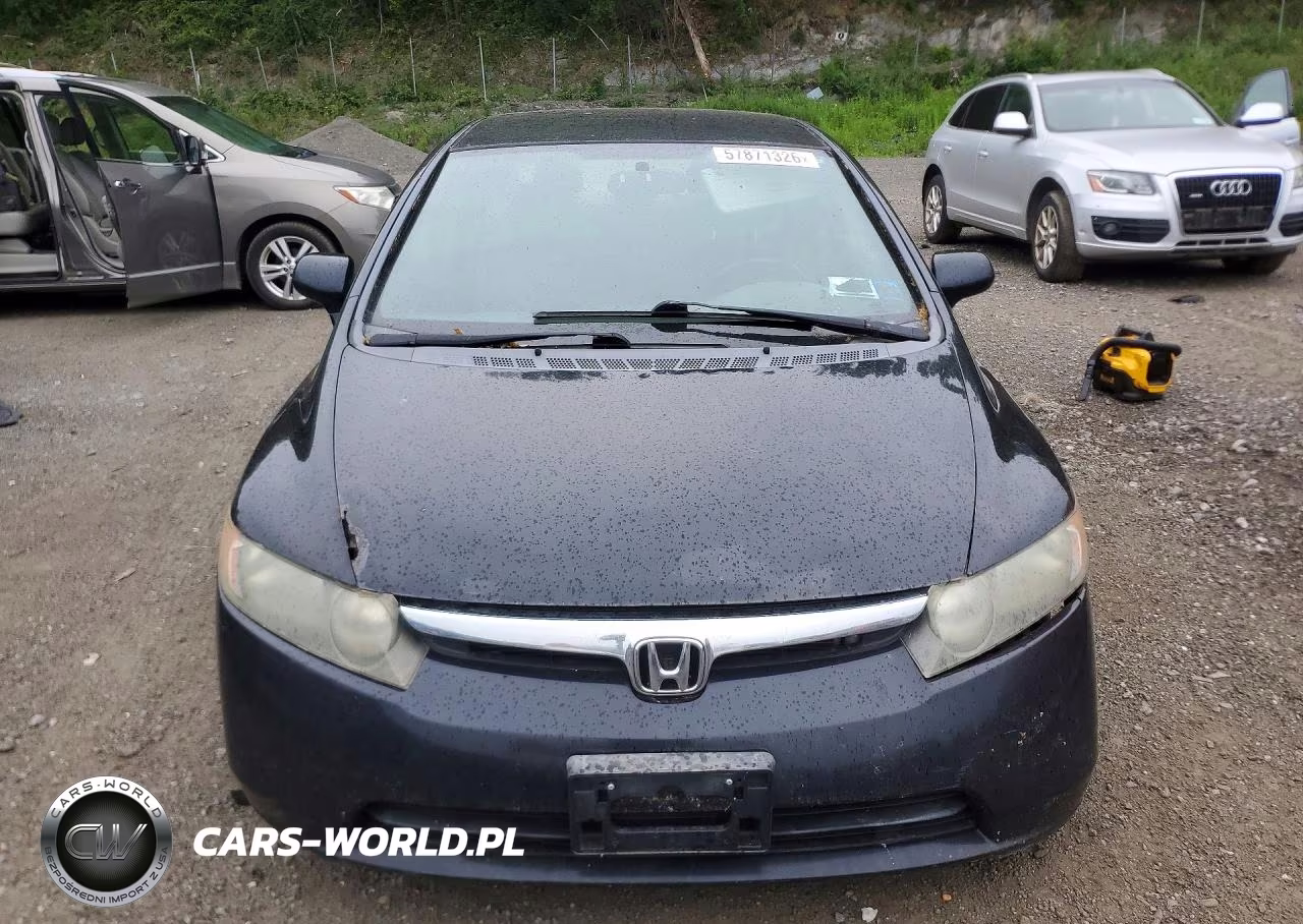 2008 Honda Civic Lx VIN:2HGFA16538H356175 - 5