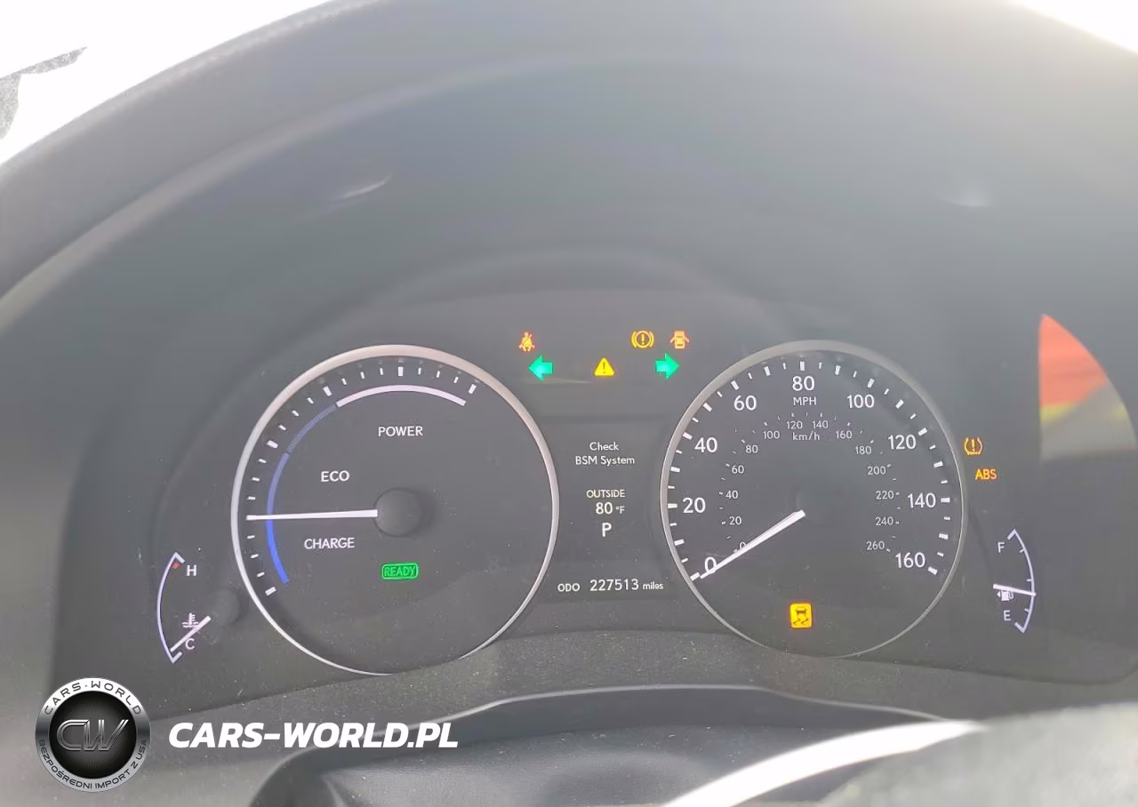 2014 Lexus Es 300H VIN:JTHBW1GG1E2051422 - 9