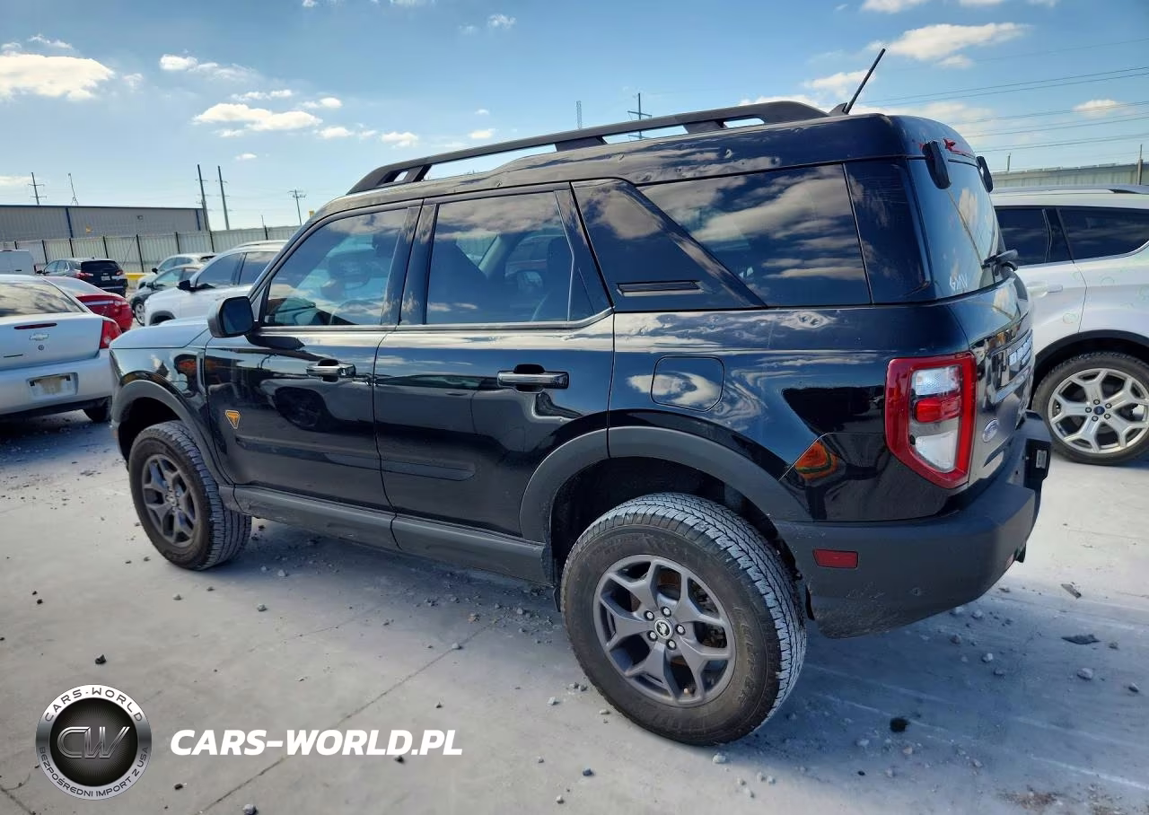 2022 Ford Bronco Sport Badlands VIN:3FMCR9D98NRD36675 - 2