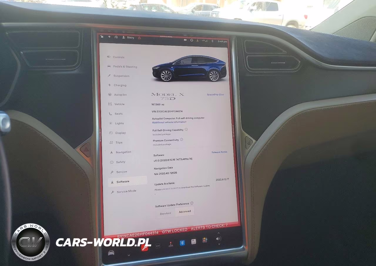 2017 Tesla Model X VIN:5YJXCAE26HF044314 - 9