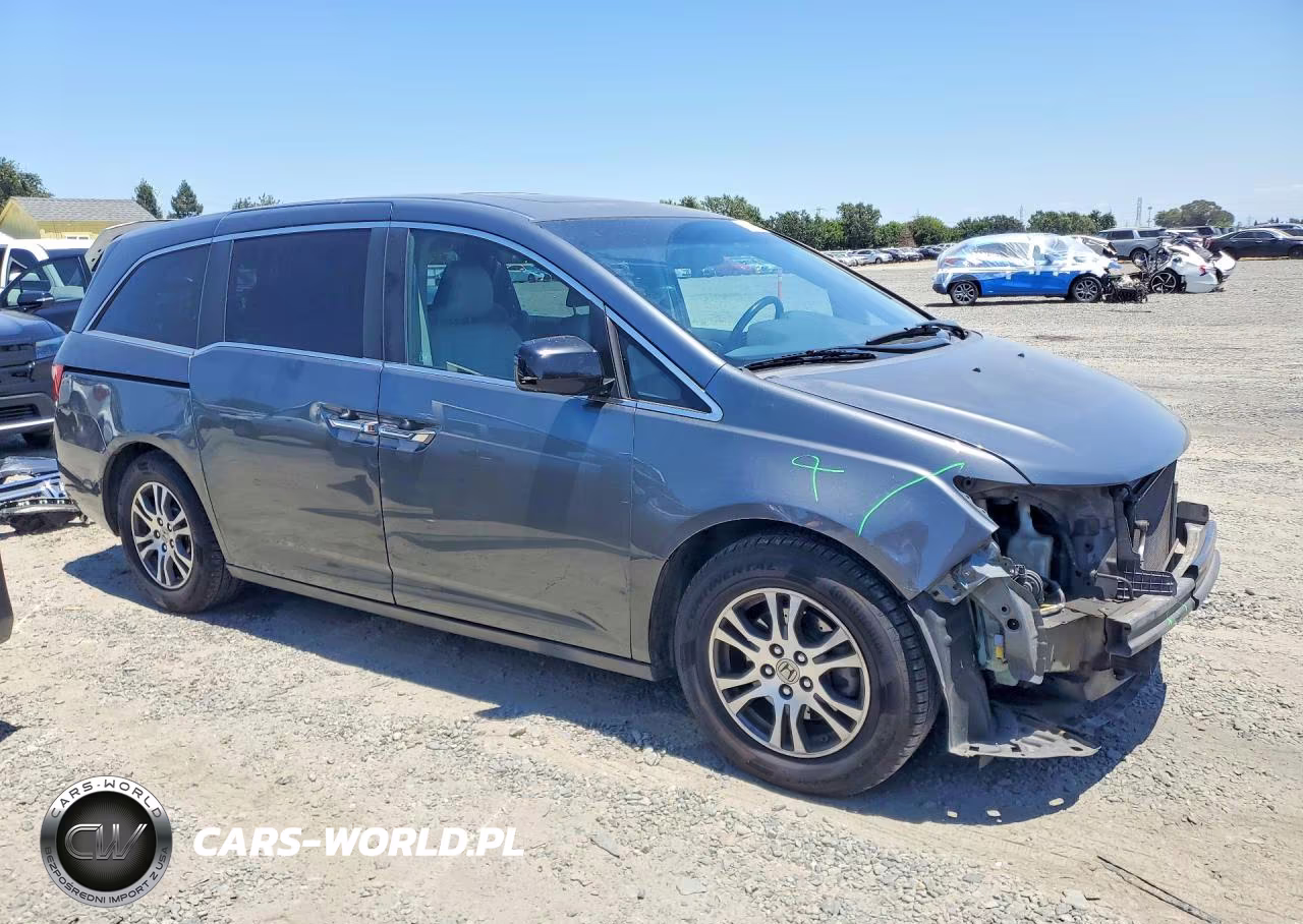 2011 Honda Odyssey Exl VIN:5FNRL5H68BB027357 - 4