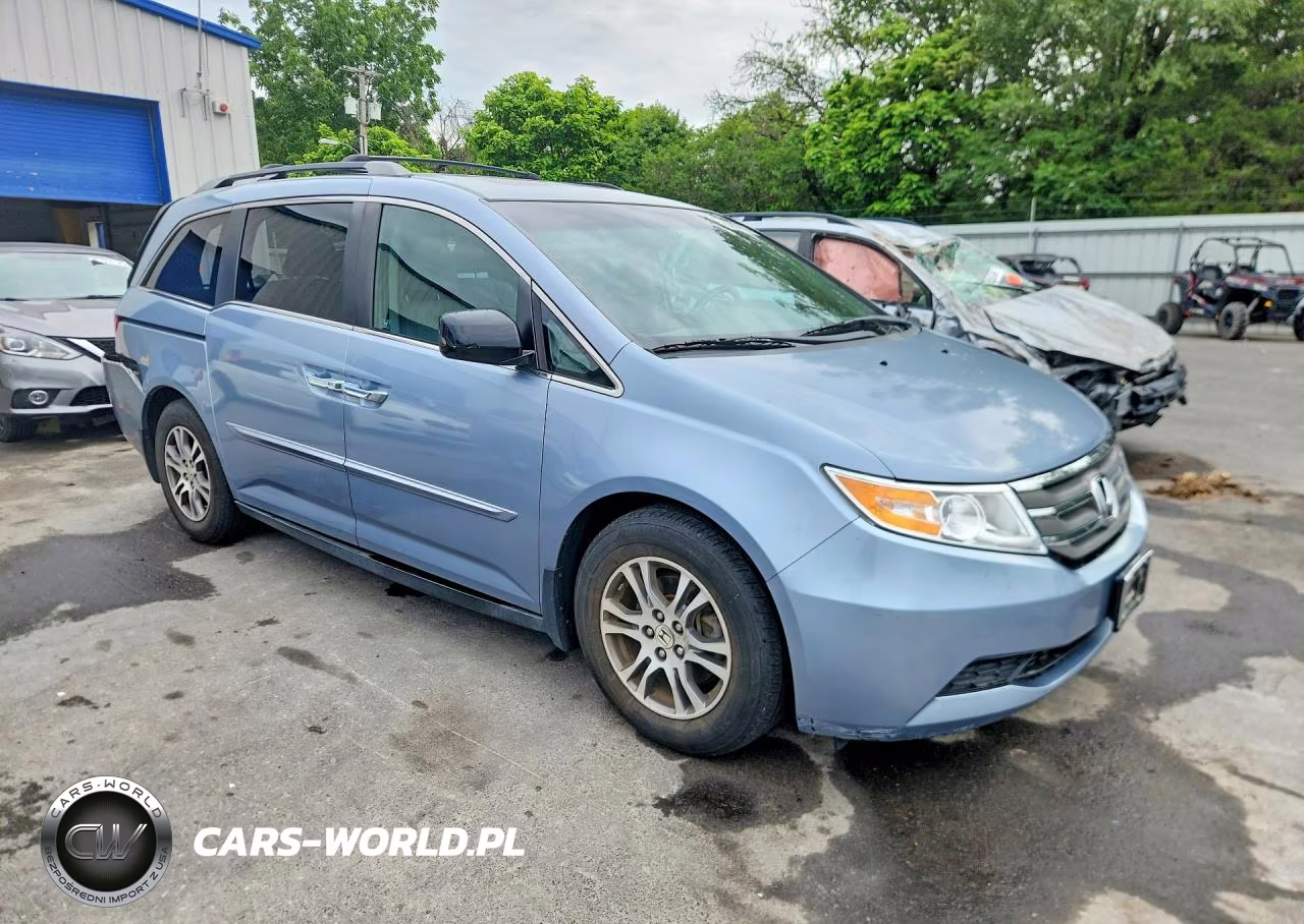2011 Honda Odyssey Exl VIN:5FNRL5H65BB031334 - 4