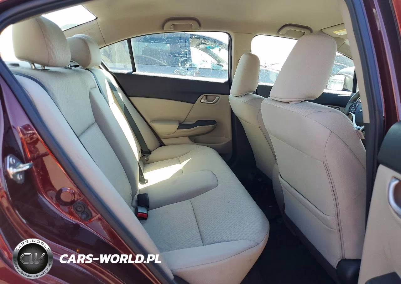 2015 Honda Civic Lx VIN:19XFB2F52FE284704 - 10