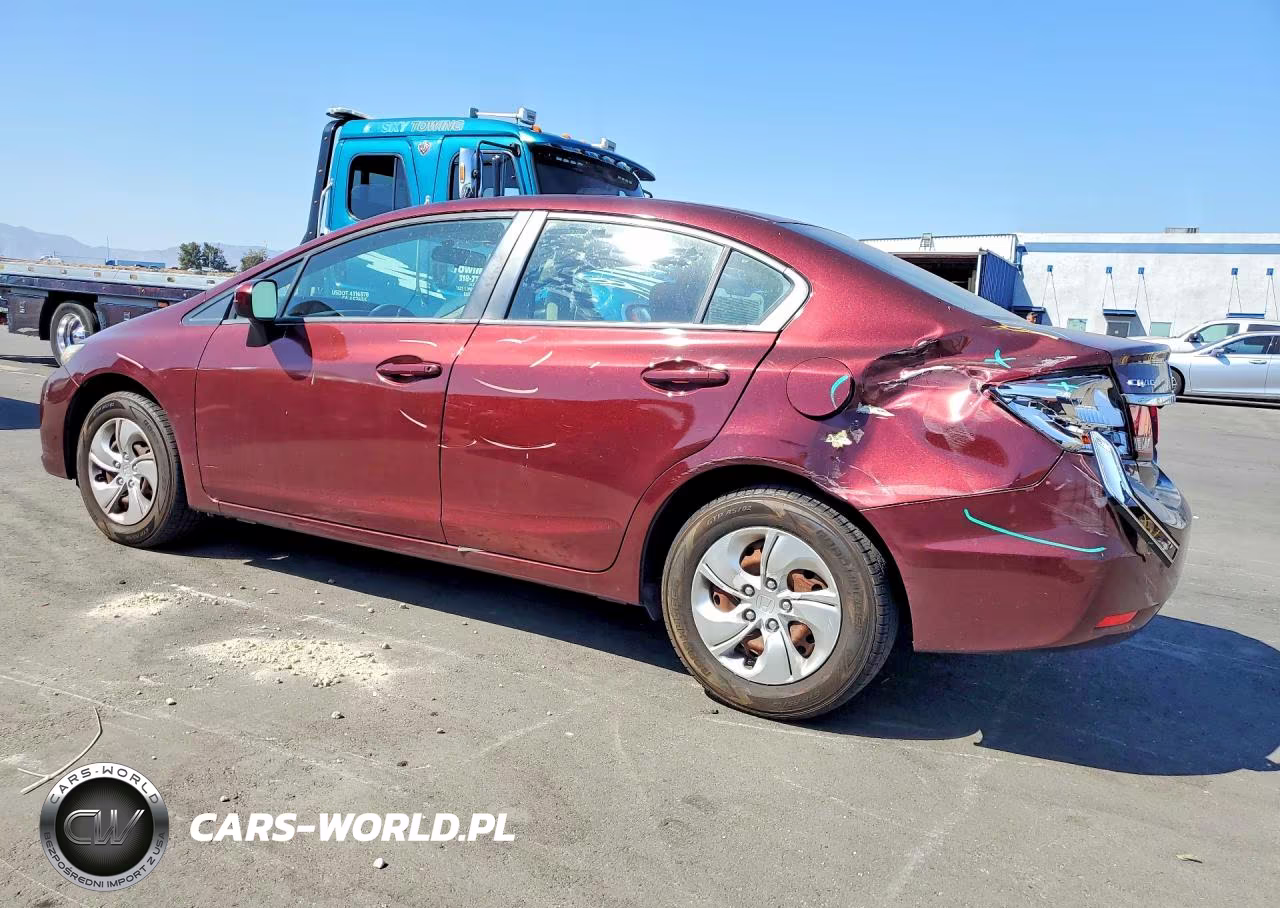 2015 Honda Civic Lx VIN:19XFB2F52FE284704 - 2