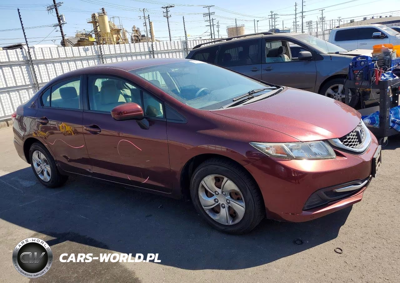 2015 Honda Civic Lx VIN:19XFB2F52FE284704 - 4