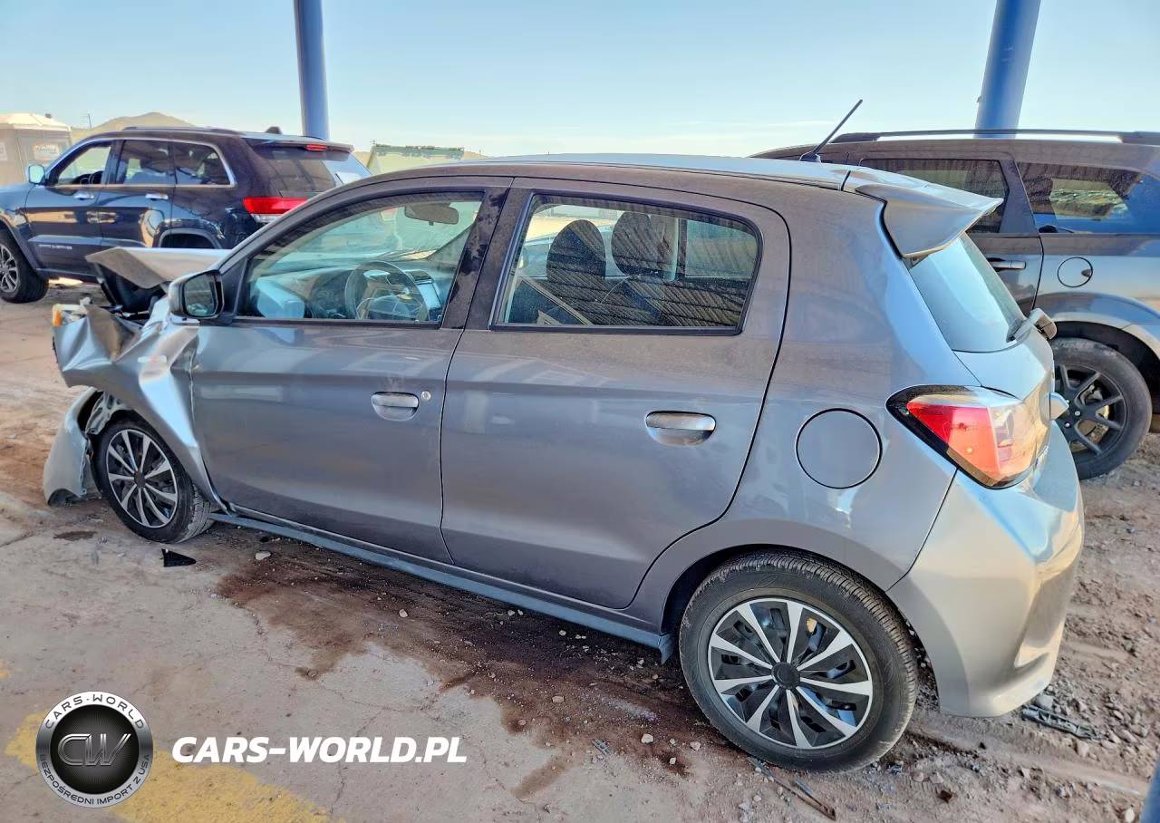 2021 Mitsubishi Mirage Es VIN:ML32AUHJ0MH007678 - 2