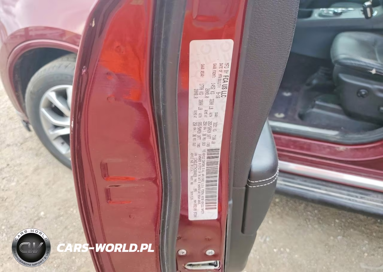 2017 Dodge Durango Citadel VIN:1C4SDJET7HC664828 - 13