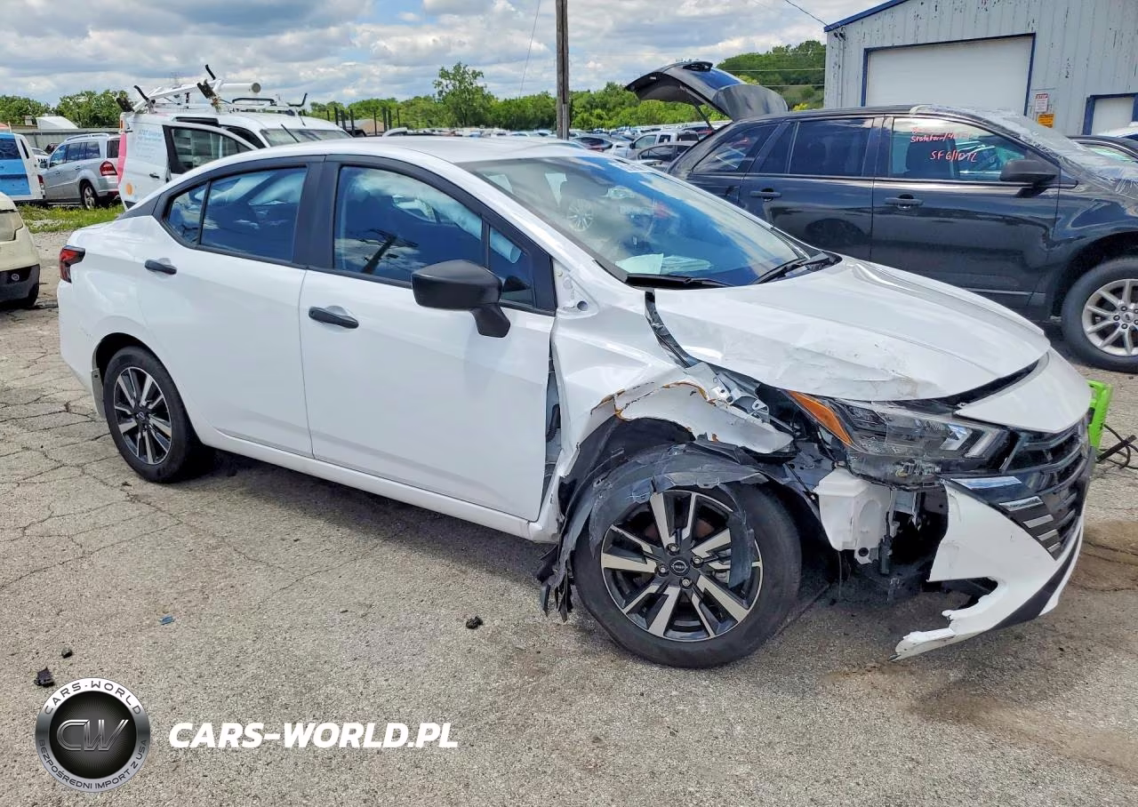 2025 Nissan Versa S VIN:3N1CN8DV8SL852415 - 4