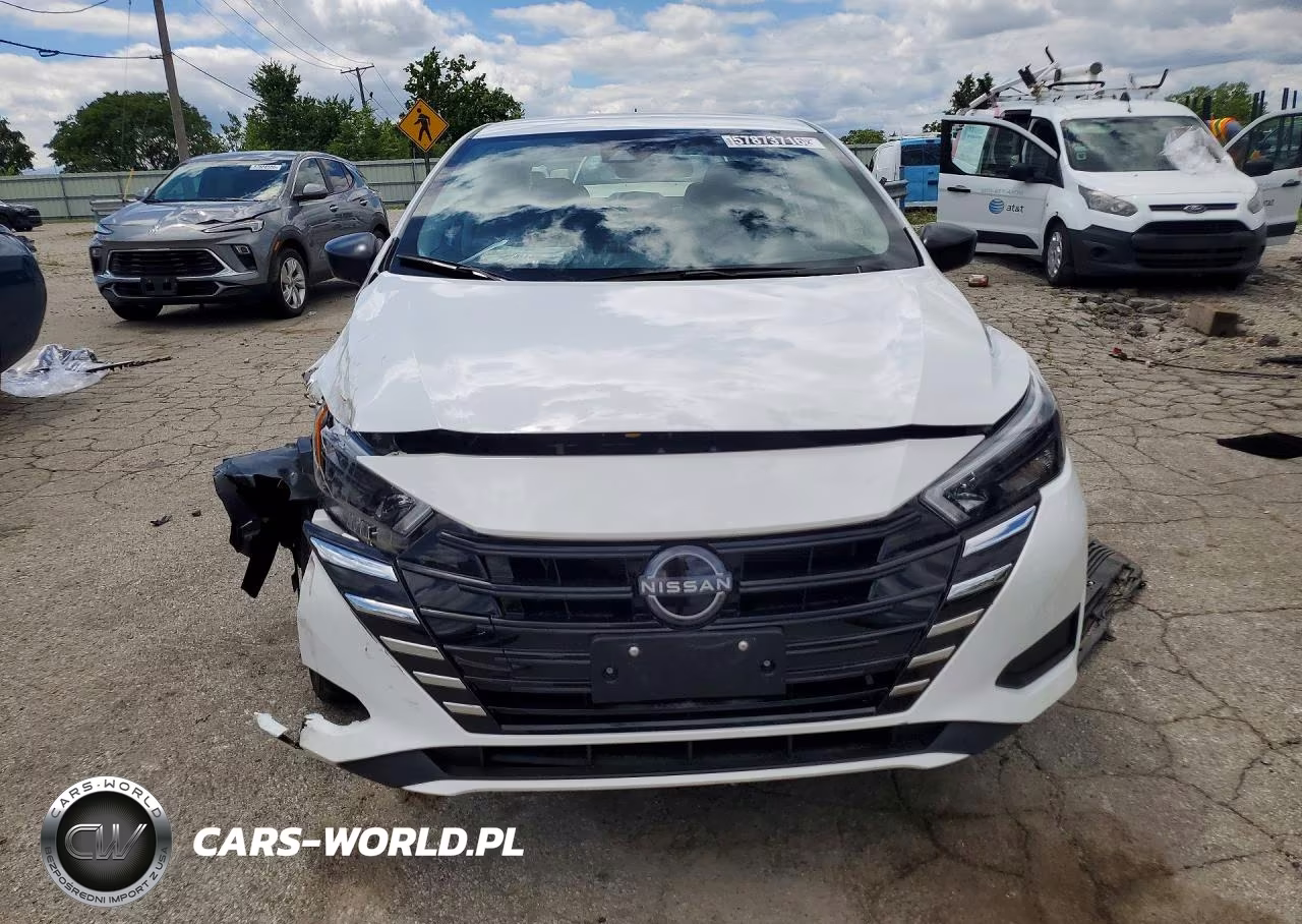 2025 Nissan Versa S VIN:3N1CN8DV8SL852415 - 5