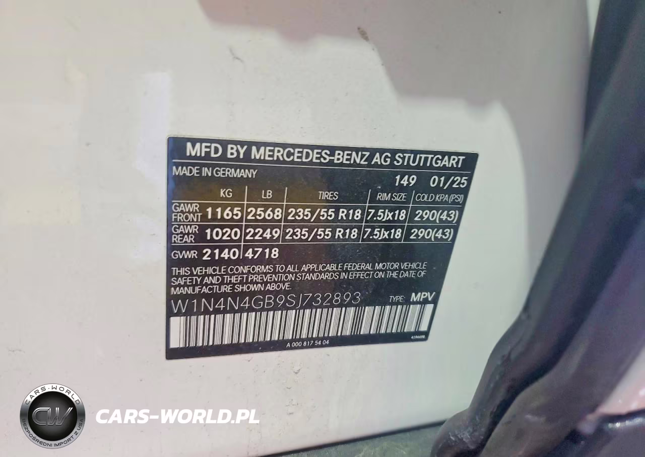 2025 Mercedes-Benz Gla 250 VIN:W1N4N4GB9SJ732893 - 14