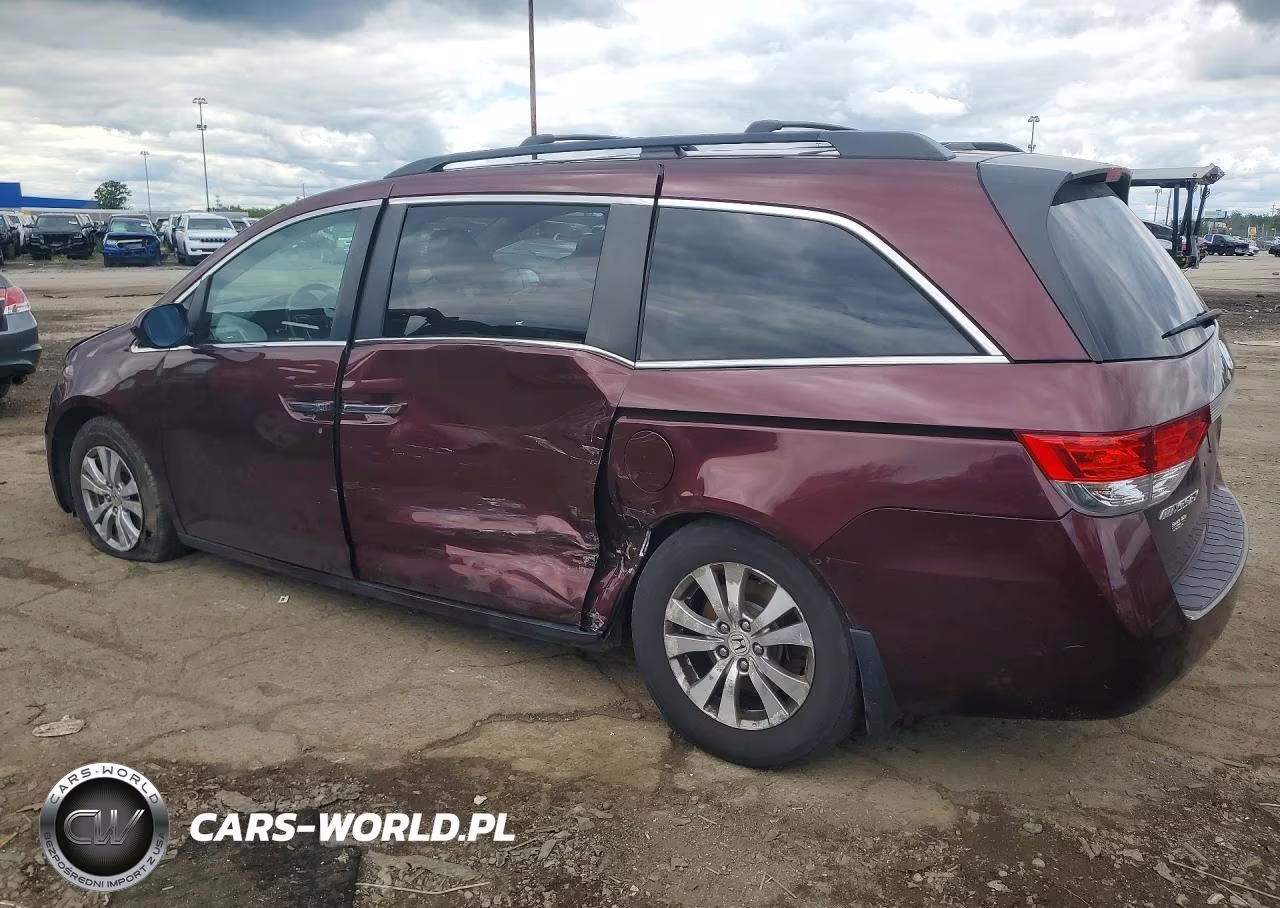 2015 Honda Odyssey Exl VIN:5FNRL5H68FB081487 - 2