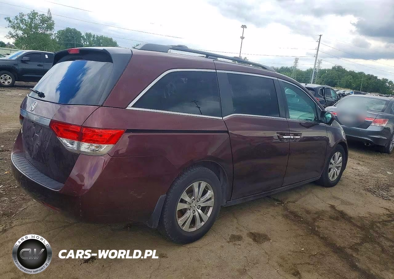 2015 Honda Odyssey Exl VIN:5FNRL5H68FB081487 - 3