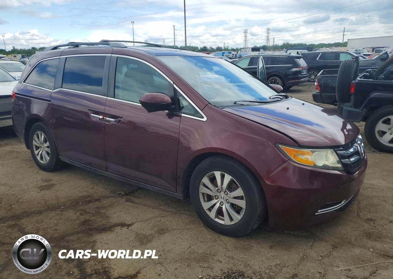 2015 Honda Odyssey Exl VIN:5FNRL5H68FB081487 - 4