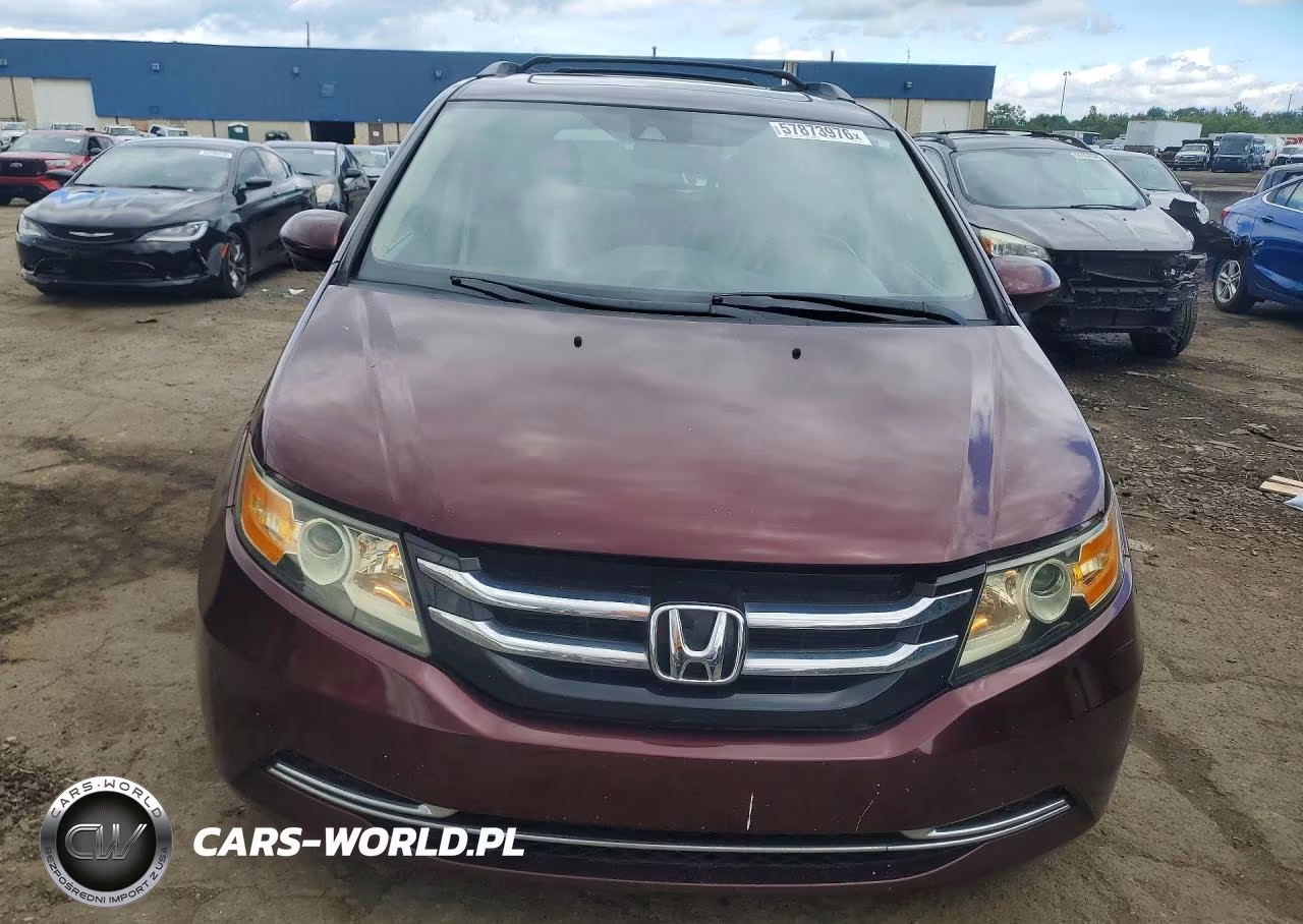 2015 Honda Odyssey Exl VIN:5FNRL5H68FB081487 - 5