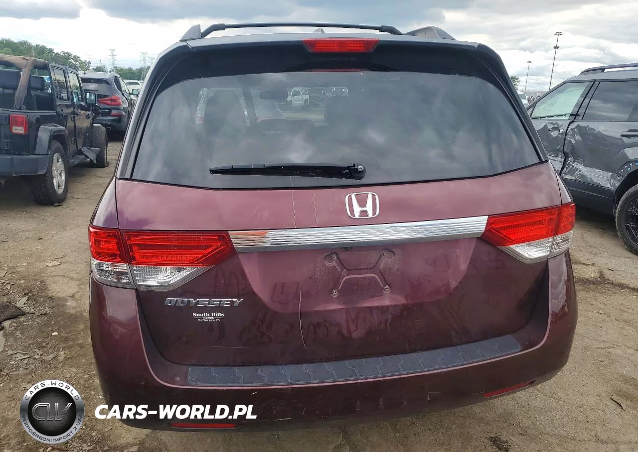 2015 Honda Odyssey Exl VIN:5FNRL5H68FB081487 - 6