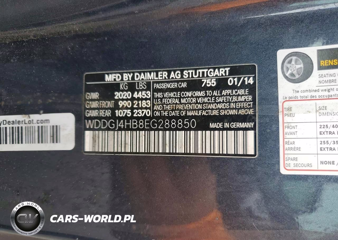 2014 Mercedes-Benz C 250 VIN:WDDGJ4HB8EG288850 - 13