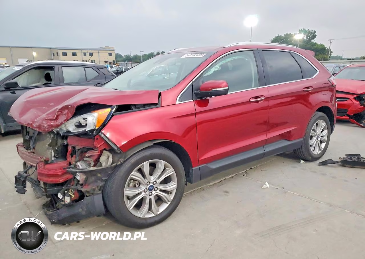 2019 Ford Edge Titanium VIN:2FMPK4K98KBB57364 - 1