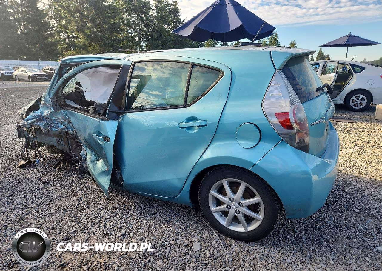 2012 Toyota Prius C Four VIN:JTDKDTB33C1014253 - 2