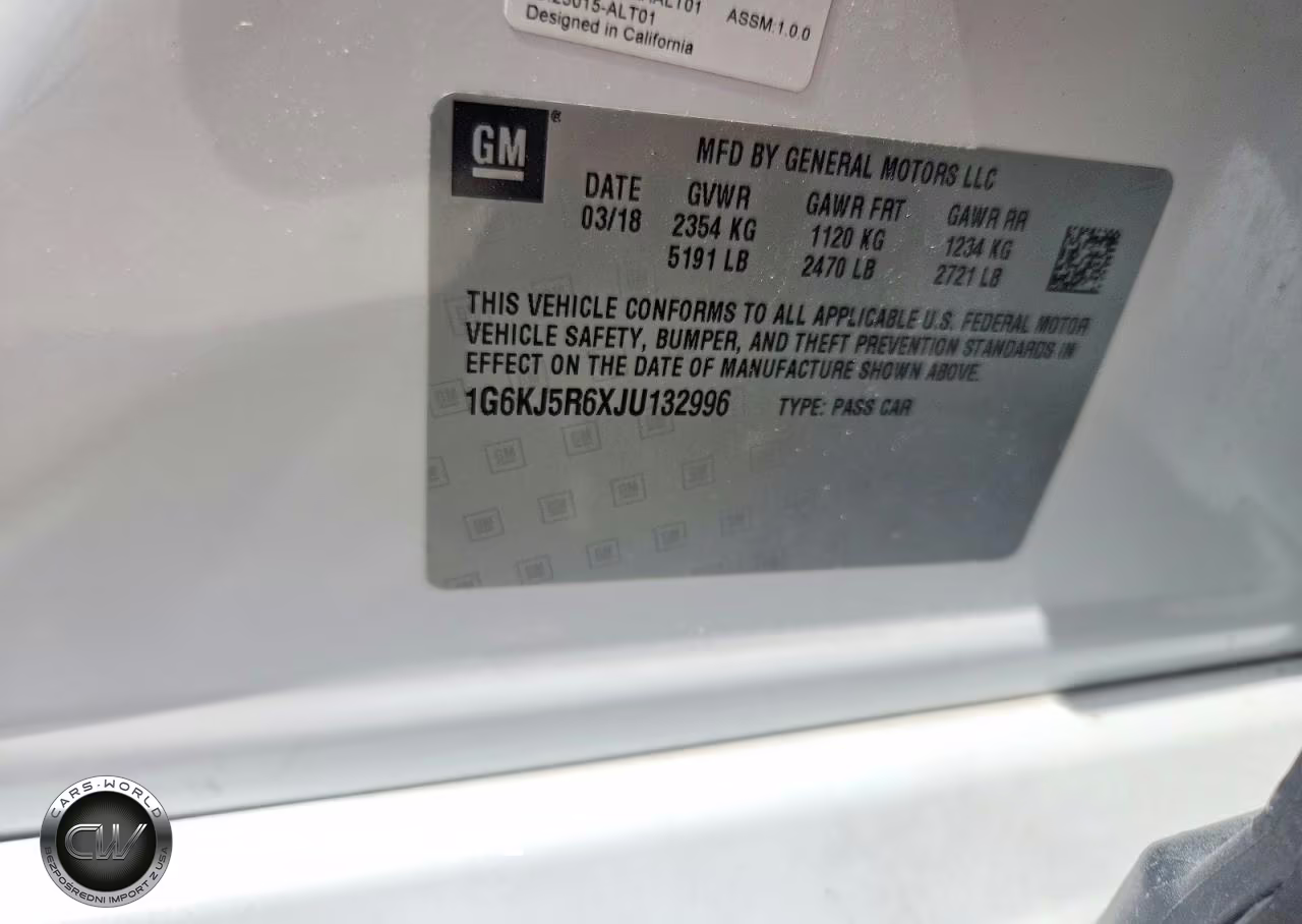 2018 Cadillac Ct6 Premium Luxury Csav VIN:1G6KJ5R6XJU132996 - 13