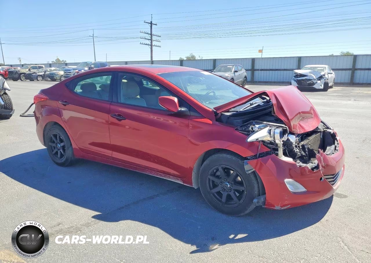 2012 Hyundai Elantra Limited VIN:KMHDH4AE0CU325025 - 4