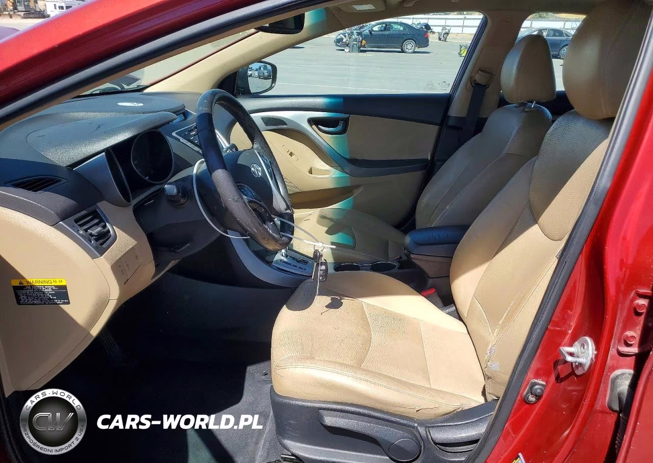 2012 Hyundai Elantra Limited VIN:KMHDH4AE0CU325025 - 7