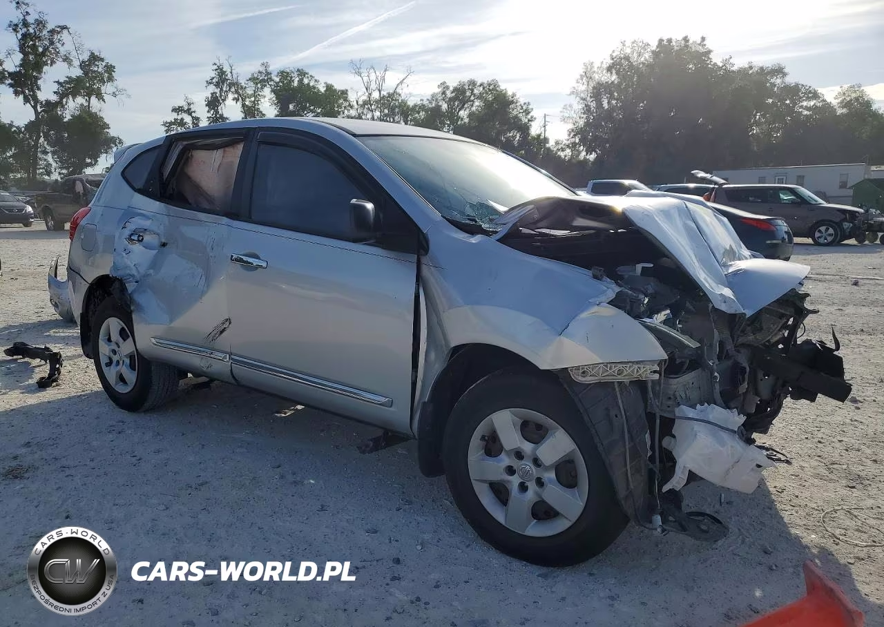 2013 Nissan Rogue S VIN:JN8AS5MTXDW544805 - 4