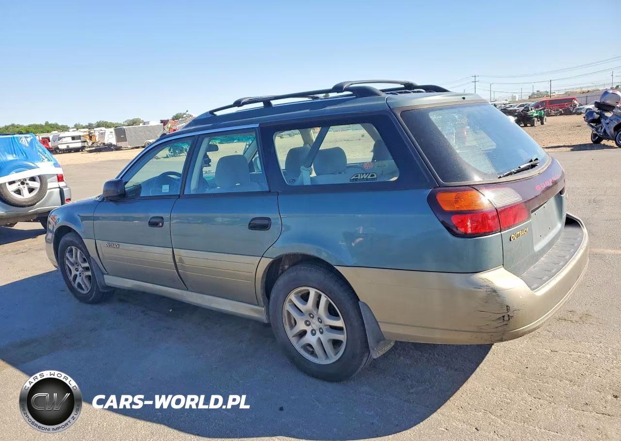 2000 Subaru Legacy Outback VIN:4S3BH6654Y7632204 - 2