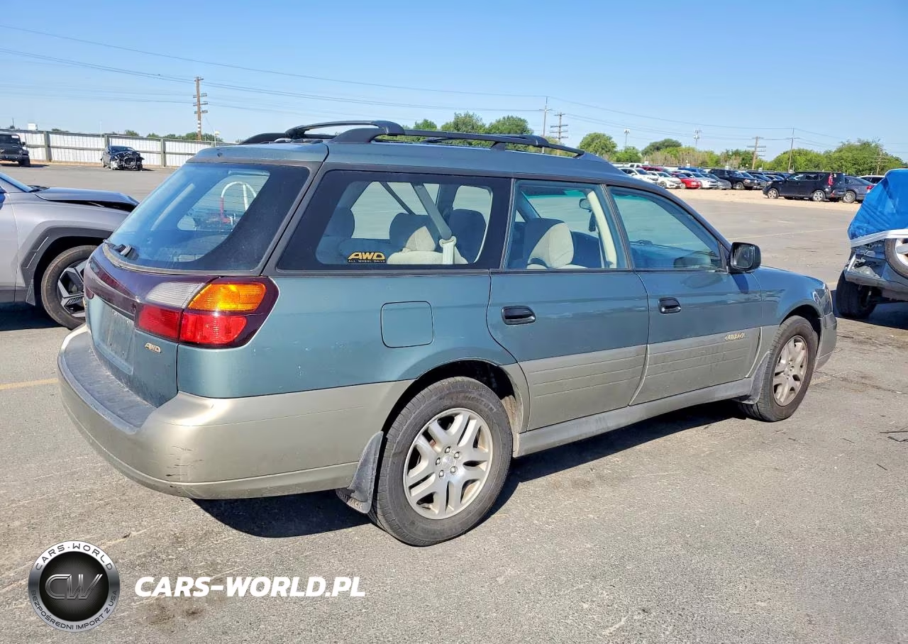 2000 Subaru Legacy Outback VIN:4S3BH6654Y7632204 - 3