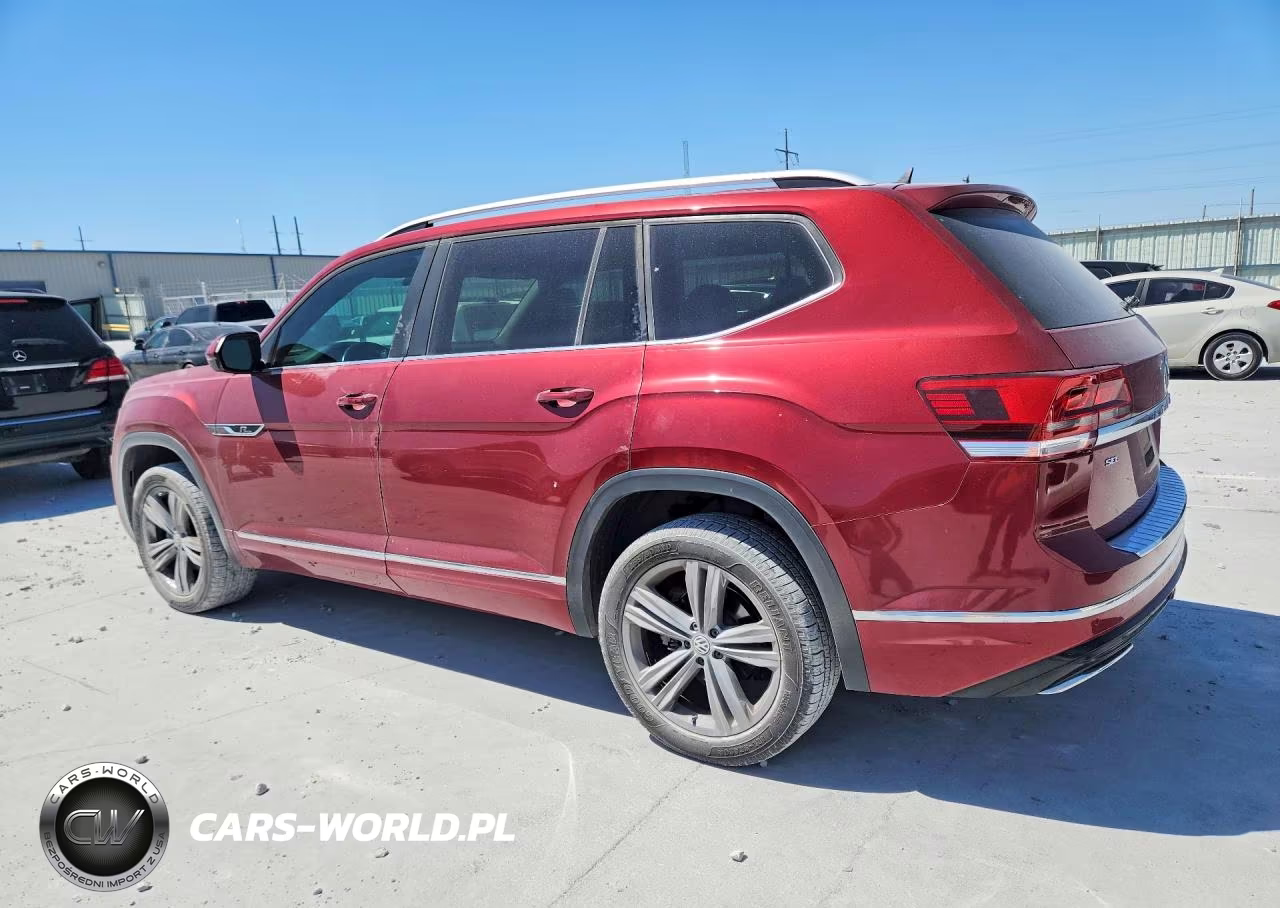 2018 Volkswagen Atlas Sel VIN:1V2RR2CA5JC566487 - 2