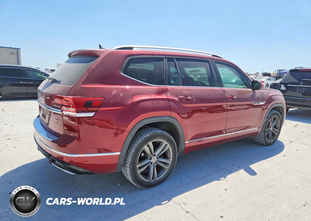 2018 Volkswagen Atlas Sel VIN:1V2RR2CA5JC566487 - 3