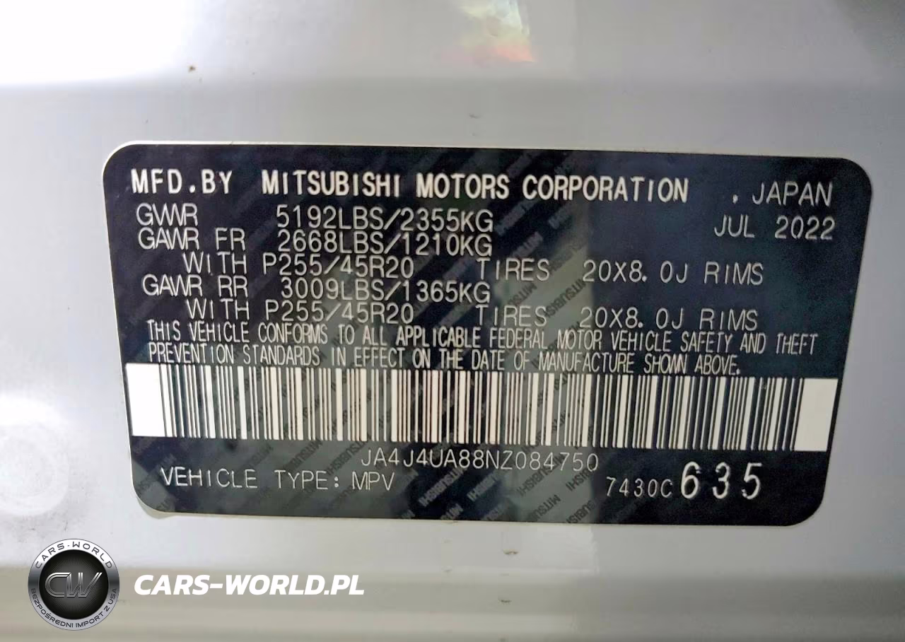 2022 Mitsubishi Outlander Se VIN:JA4J4UA88NZ084750 - 13