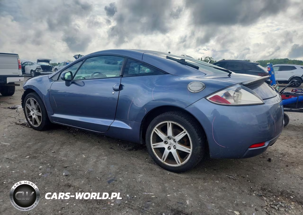 2007 Mitsubishi Eclipse Gt VIN:4A3AK34T17E022250 - 2