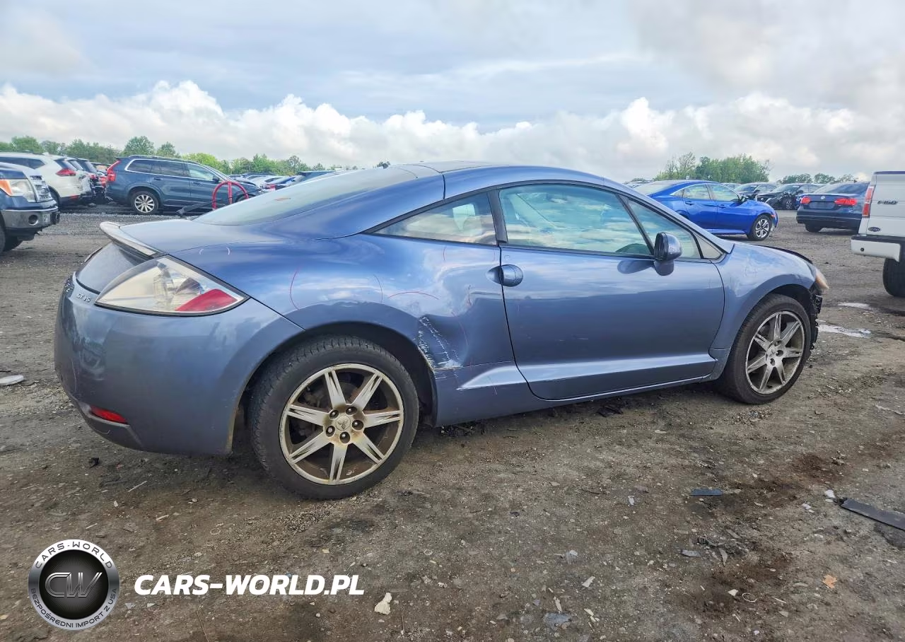 2007 Mitsubishi Eclipse Gt VIN:4A3AK34T17E022250 - 3