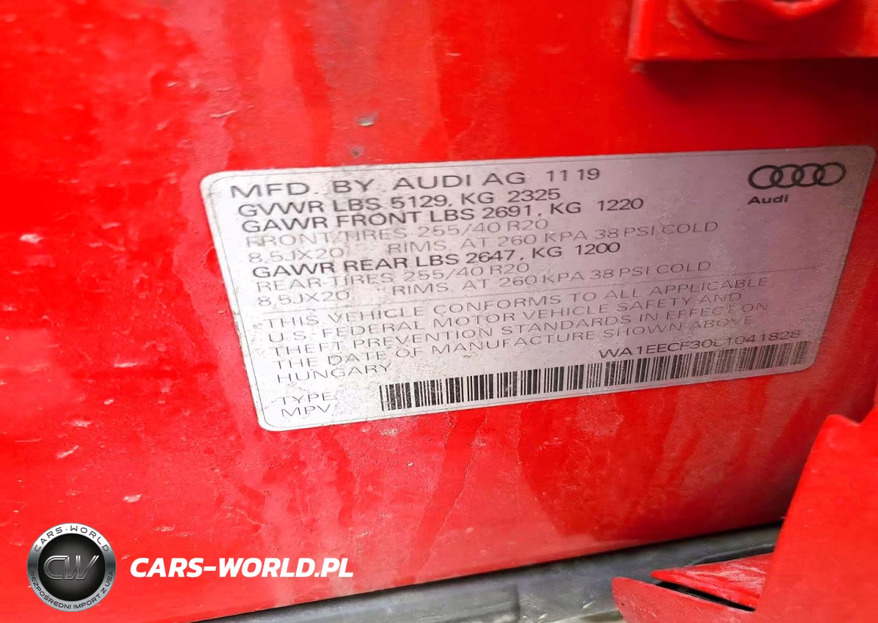2020 Audi Q3 Premium Plus S-Line VIN:WA1EECF30L1041828 - 13