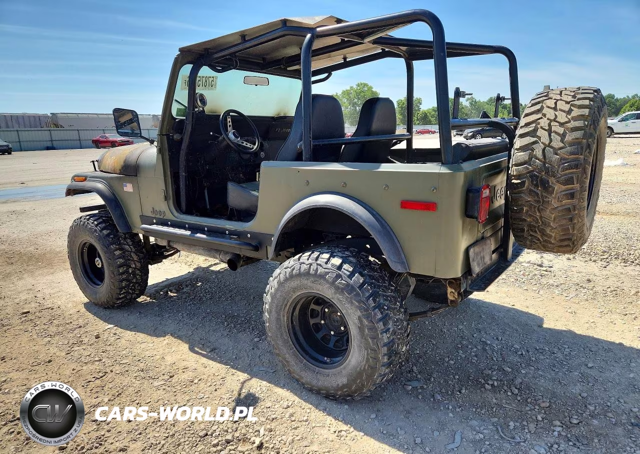 1976 Jeep Cj5, Cj6, Cj7, Unive VIN:J6A93EH081345 - 2