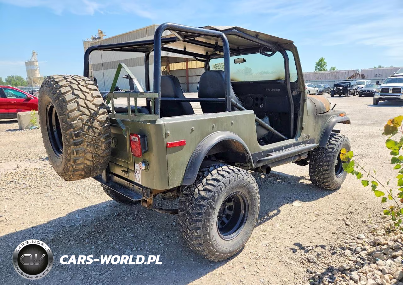 1976 Jeep Cj5, Cj6, Cj7, Unive VIN:J6A93EH081345 - 3
