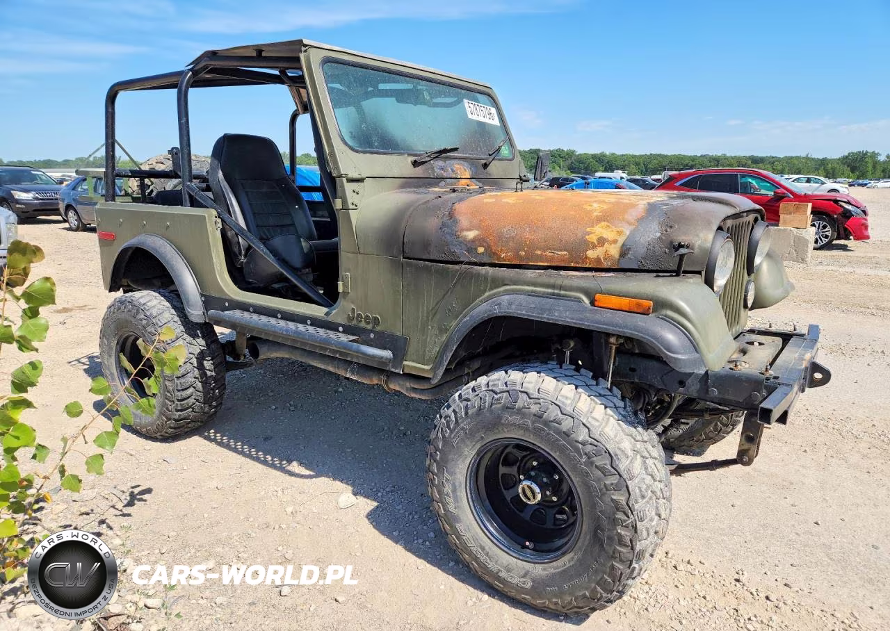 1976 Jeep Cj5, Cj6, Cj7, Unive VIN:J6A93EH081345 - 4