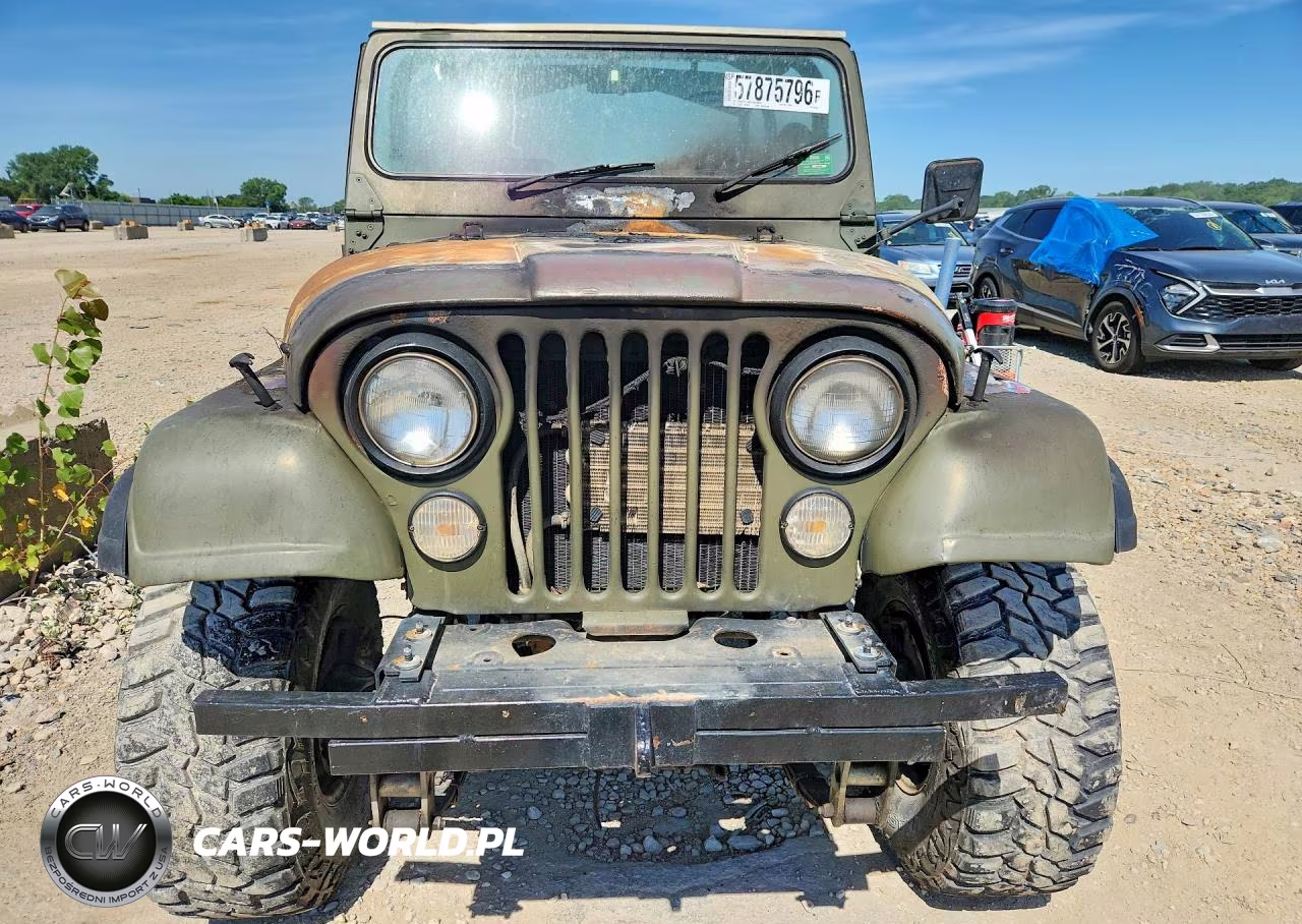 1976 Jeep Cj5, Cj6, Cj7, Unive VIN:J6A93EH081345 - 5