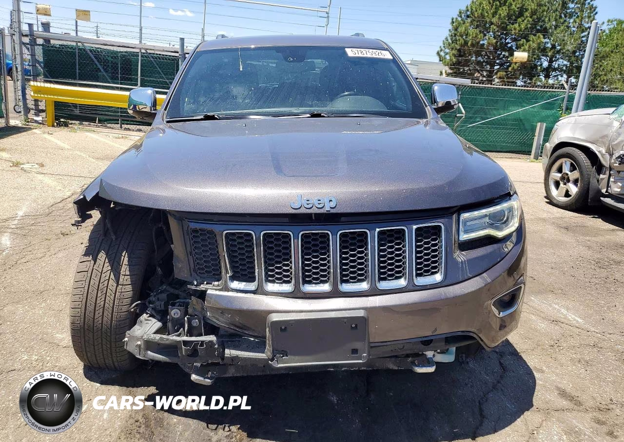 2016 Jeep Grand Cherokee Overland VIN:1C4RJFCG5GC469805 - 5