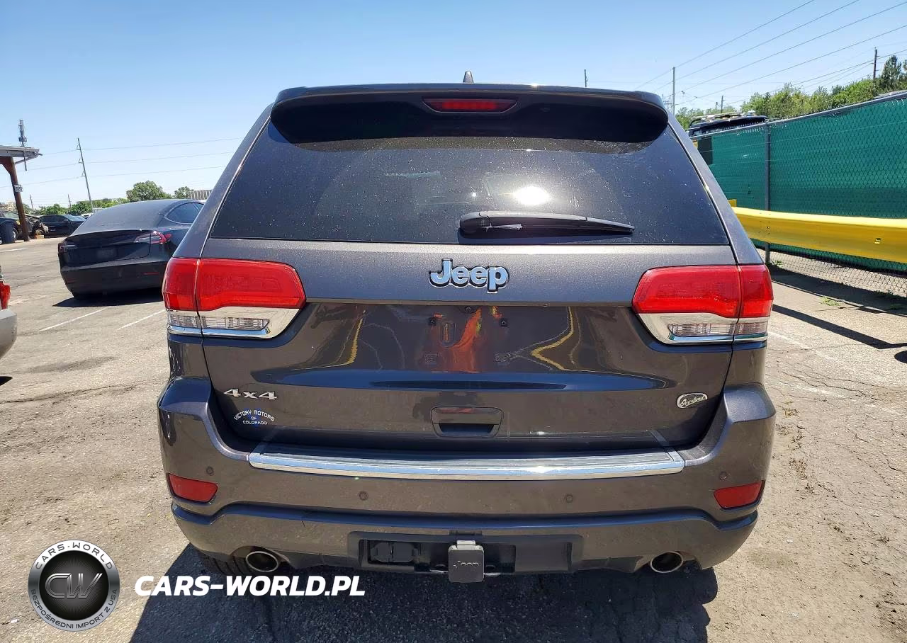 2016 Jeep Grand Cherokee Overland VIN:1C4RJFCG5GC469805 - 6
