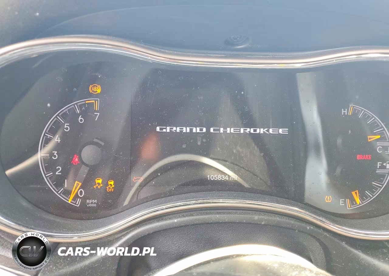 2016 Jeep Grand Cherokee Overland VIN:1C4RJFCG5GC469805 - 9