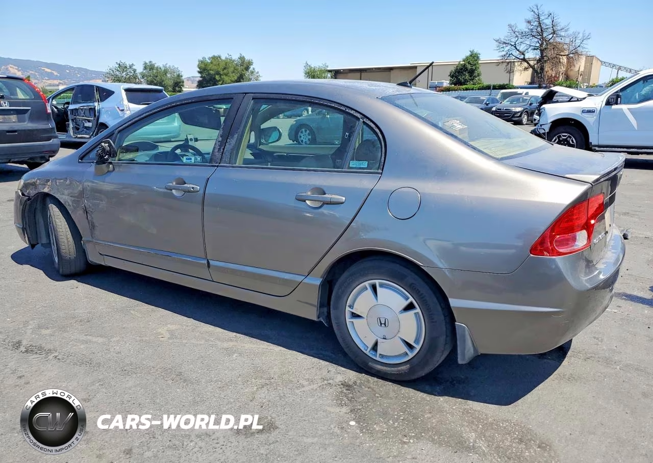 2007 Honda Civic Hybrid VIN:JHMFA36247S021951 - 2