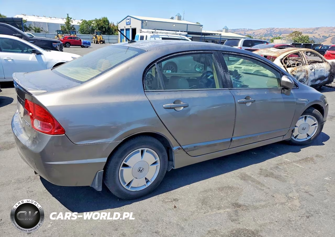 2007 Honda Civic Hybrid VIN:JHMFA36247S021951 - 3
