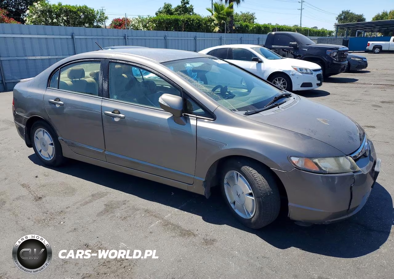 2007 Honda Civic Hybrid VIN:JHMFA36247S021951 - 4