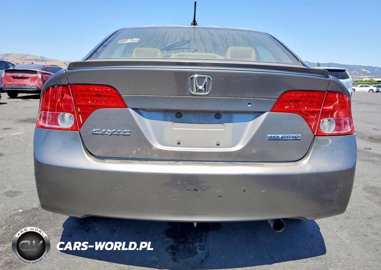 2007 Honda Civic Hybrid VIN:JHMFA36247S021951 - 6